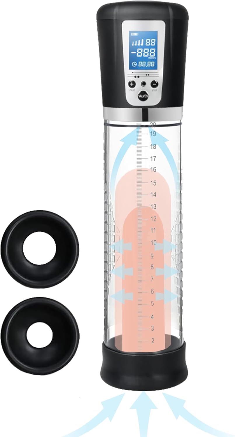 ペニス 吸引ポンプ 電動 【日本人のための吸引力】(日本販売店) ペニスポンプ 電動式 日本語説明あり